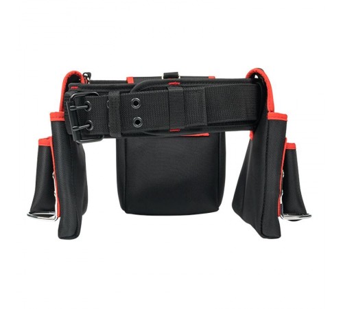 Сумка-пояс двухсекционная усиленная с двухшпеньковым ремнем С-12 Master  c-12  EKF