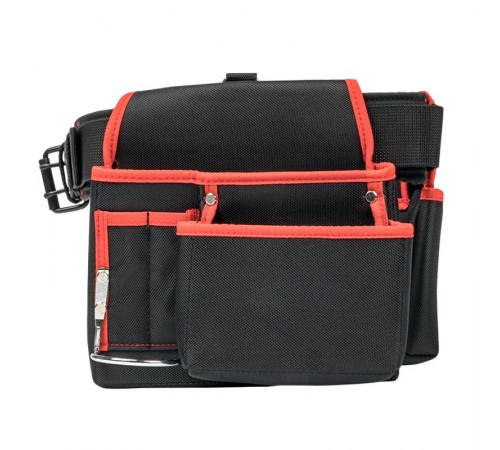 Сумка-пояс двухсекционная усиленная с двухшпеньковым ремнем С-12 Master  c-12  EKF