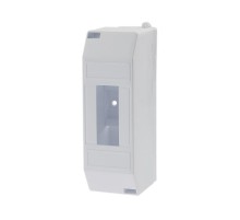 Бокс пластиковый КМПн 1/2 IP20 белый инд. штрих-код  11-0112  Rexant