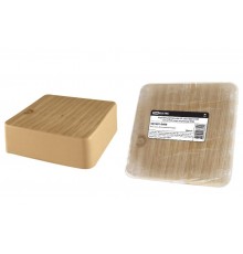 Коробка распределительная КР 100х100х44 о/п сосна IP40, инд. штрихкод  SQ1401-0409  TDM