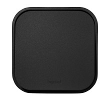 Quteo Чёрный Выключатель 1-клавишный 10А винтовые зажимы  782471  Legrand