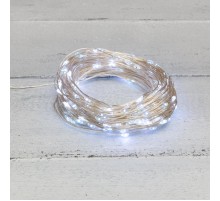 Гирлянда Роса с трансформатором, 20 м, 200 LED, белое свечение  303-205  NEON-NIGHT