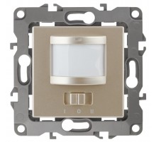 12-4103-04  Датчик движения 2-проводной, 180-240В, 200Вт, IP20, Эра12, шампань  Б0031254  ЭРА