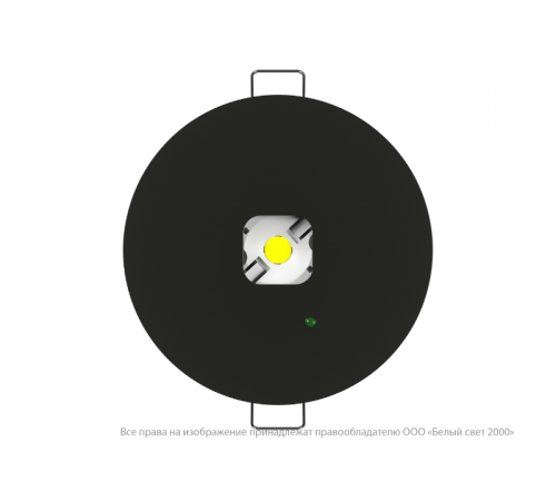 Светильник аварийного освещения BS-RADAR-81-L1-INEXI2 Black  a23641  Белый свет