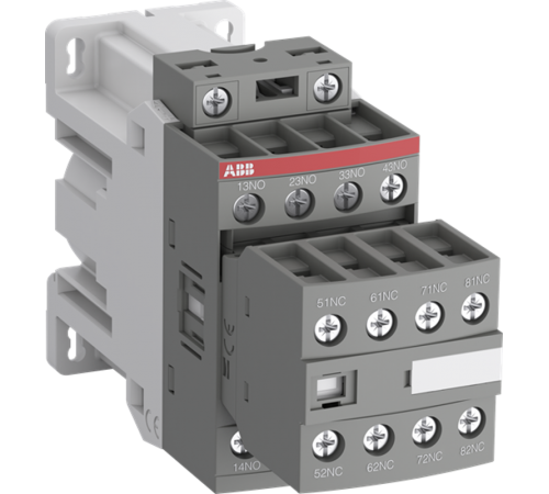 Реле контакторное NFZ80E-30 с катушкой управления 24 В DC для подключения к ПЛК  1SBH136001R3080  ABB