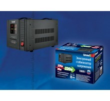 RS-1/1000LS Стабилизатор напряжения "Standard" релейный однофазный напольный, 70-275 В, 1000ВА  09497  Uniel