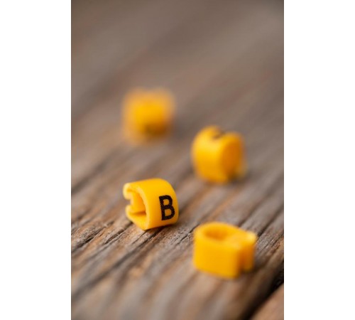 Маркер-кабельный 2,5кв.мм "B" (1000шт.) (ЕС-1) EKF PROxima  plc-KM-2.5-B  EKF