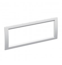 Рамка универсальная на 6 модулей цвет серый металлик  F00015G  DKC