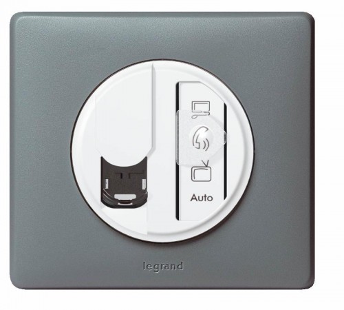 Celiane Перкаль Фиолетовая Рамка 1-я (2 мод)  066731  Legrand