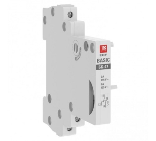 Блок-контакт БК-47 Basic  mdbc-47-bas  EKF