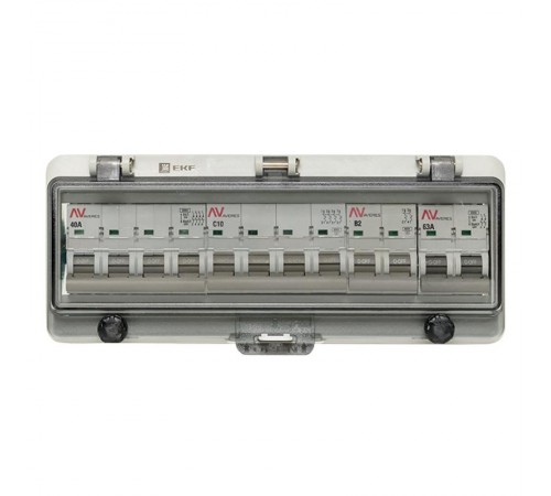 Окно герметичное 12 модулей IP67 PROxima  ak-g-12  EKF