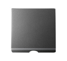 Накладка для шнурового выключателя и вывода кабеля цвета матовый титан S82 Concept  8200051-096  Simon