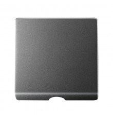 Накладка для шнурового выключателя и вывода кабеля цвета матовый титан S82 Concept  8200051-096  Simon