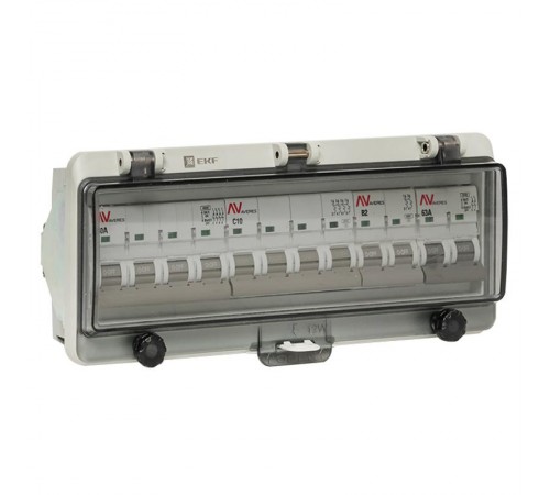 Окно герметичное 12 модулей IP67 PROxima  ak-g-12  EKF