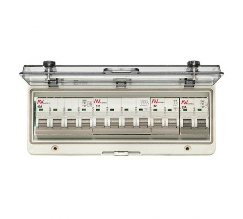 Окно герметичное 12 модулей IP67 PROxima  ak-g-12  EKF