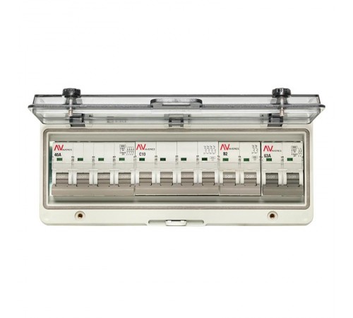 Окно герметичное 12 модулей IP67 PROxima  ak-g-12  EKF