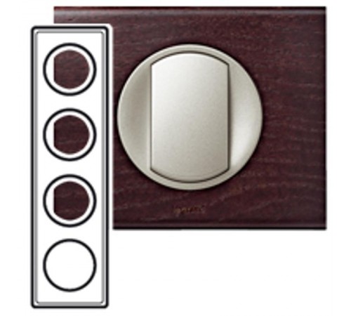 Celiane Венге Рамка 4-я (2+2+2+2 мод)  069204  Legrand