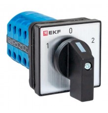 Переключатель кулачковый ПК-1-24 10А 4P "1-0-2" IP65  pk-1-24-10-65  EKF