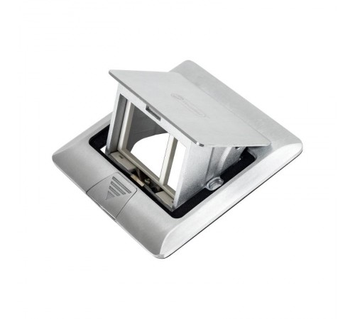 LUK/1.5AL Люк в пол на 1.5 поста(45х45мм), стальной  70017  Ecoplast