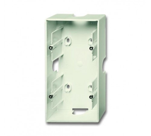 Коробка для открытого монтажа, 2 пост, серия future, цвет слоновая кость  1799-0-0901   2CKA001799A0901  ABB