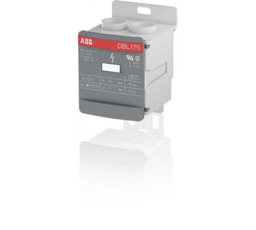 Блок DBL175 распределительный, 175А, 1 -полюсный  1SNL317510R0000  TE