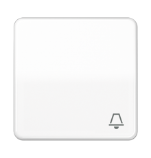 Клавиша с символом "звонок"; белая CD590KWW Jung