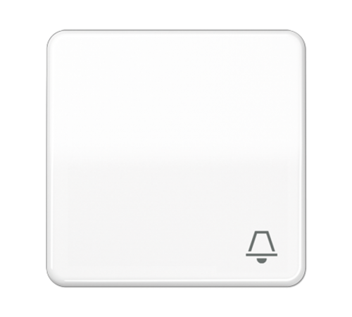 Клавиша с символом "звонок"; белая CD590KWW Jung