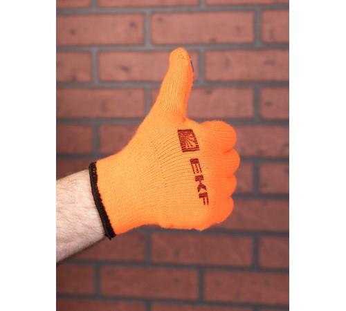 Перчатки рабочие ТОЧКА ЗИМА с ПВХ-покрытием утепленные (7 класс, 10 разм) EKF Professional  pe7ac-10-pro  EKF