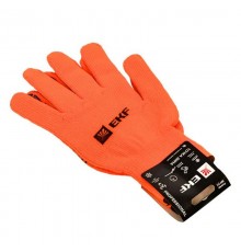Перчатки рабочие ТОЧКА ЗИМА с ПВХ-покрытием утепленные (7 класс, 10 разм) EKF Professional  pe7ac-10-pro  EKF