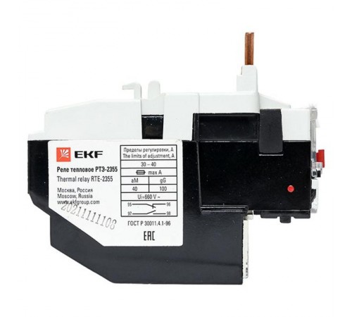 Реле тепловое РТЭ-2355 30-40А EKF PROxima  rel-2355-30-40  EKF