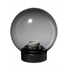 Светильник НТУ 03- 60-162 шар d=160 мм IP54 (дымчатый ПММА, основание плоское ПК, Е27)  SQ0330-0630  TDM