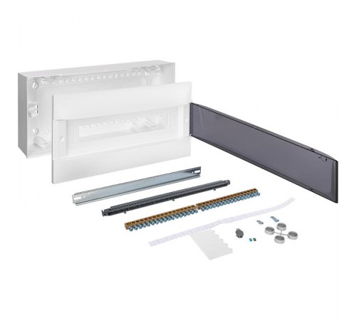 Practibox S Пластиковый щиток Навесной 1X22 Дымчатая дверь  137615  Legrand