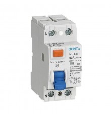Устройство защитного отключения (УЗО)  NL1-63 2P 25А 30мА 10кА тип A AX (R)  267871  CHINT