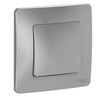 Blanca Алюминий С/У Выключатель 1-клавишный, 10А, 250B  BLNVS010103  SE