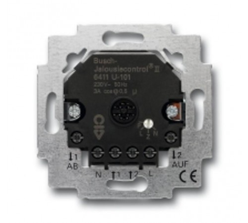 Механизм электронного выключателя жалюзи Busch-Jalousiecontrol, 3А при cos?=0.5  6410-0-0378   2CKA006410A0378  ABB
