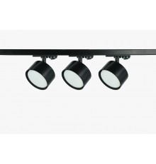 Комплект  TR71-SET3-GX53-BK трековых светильников однофазных 3 шт под лампу GX53 с шинопроводом 80 см черный  Б0063931  ЭРА