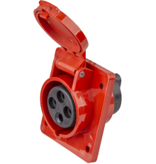 Розетка 14 313 NCA-SR414-16-380 стационарная скрытая 16А 3P+PE IP44 14313 Navigator