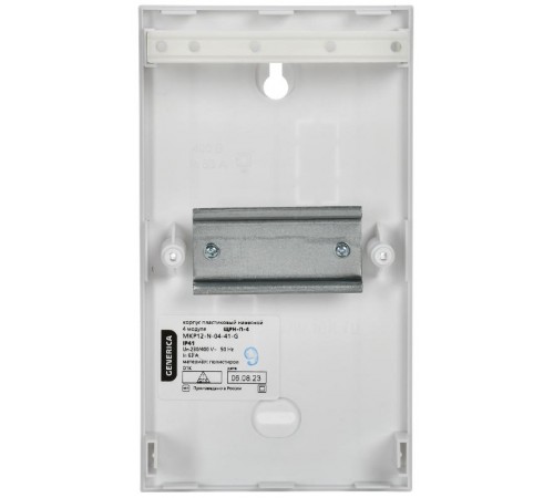 Бокс ЩРН-П-4 модуля навесной пластик IP41 (200х112х92мм)  MKP12-N-04-41-G  GENERICA