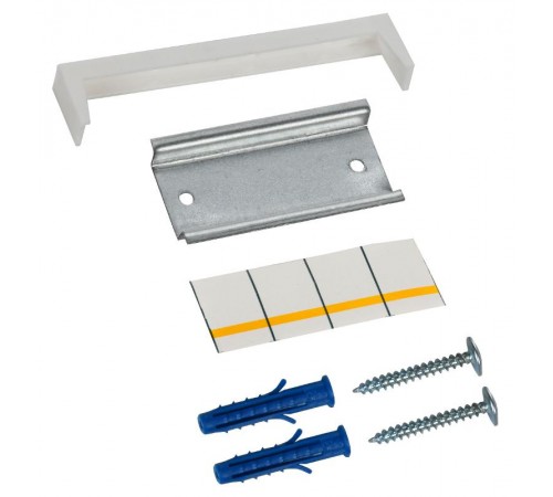 Бокс ЩРН-П-4 модуля навесной пластик IP41 (200х112х92мм)  MKP12-N-04-41-G  GENERICA