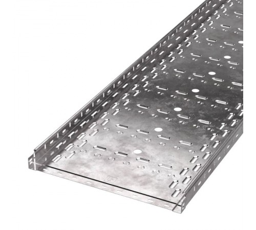 Лоток перфорированный Стандарт 500х50х3000 (1,0 мм) (6 м/уп)  PR16.0017  Промрукав