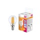 Лампа светодиодная филаментная LED STAR Classic P 6W, прозрачная колба, Е14 LEDSCLP75 6W/840 230V FIL E1410X1RU  4058075218178  Osram