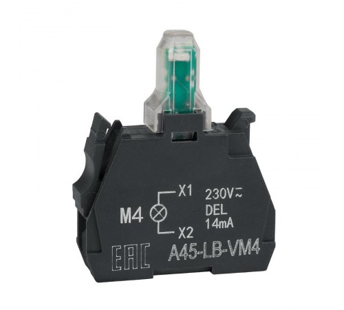 Световой блок OptiSignal D22 A45-LB-VM4 красный 230-240VAC ZBVM4 332209 КЭАЗ
