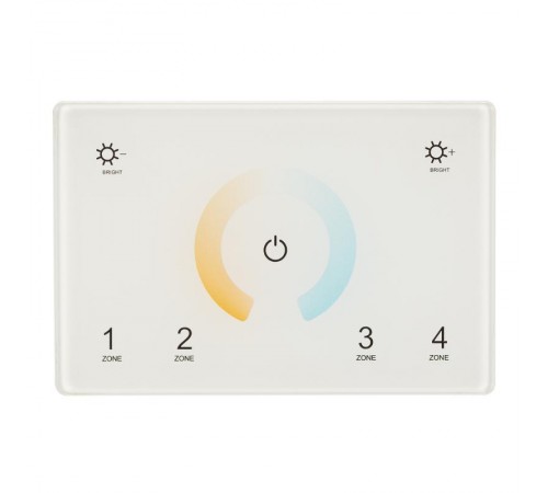 Панель Sens SMART-P81-MIX White (230V, 4 зоны, 2.4G) (Arlight, IP20 Пластик, 5 лет)  028400  Arlight