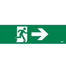 Этикетка самокл. 310х90мм "Фигура/стр. влево"   LPC10-1-31-09-FNAL  IEK