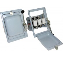 БПВ-1У3, 100А, медные держатели, с ПН2-100 (медь), блок с предохранителем-выключателем  (ЭТ)    ET002804  Электротехник