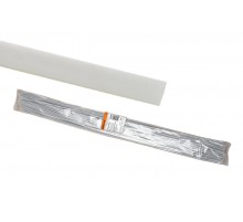 Термоусаживаемая трубка ТУТнг 8/4 белая по 1м (50 м/упак)  SQ0518-0208  TDM