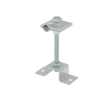 Универсальный соединитель на мостовой опоре для прутка D6-12 мм H80 ZN  USMO-H80-6-12 ZN  КМ - профиль