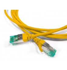 PC-LPT-SFTP-RJ45-RJ45-C6A-3M-LSZH-YL Патч-корд S/FTP, экранир., категория 6a (100% Fluke Component Tested), 30AWG, LSZH, желтый  445834  Hyperline