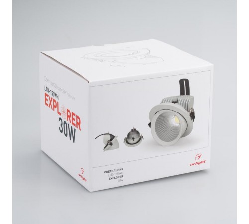 Светильник LTD-150WH-EXPLORER-30W Day White 38deg  023683  Arlight