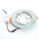 Светильник потолочный встраиваемый под лампу GX53 CD4020 20LED*2835 SMD 4000K, 15W GX53, без лампы, прозрачный, хром  29473  FERON